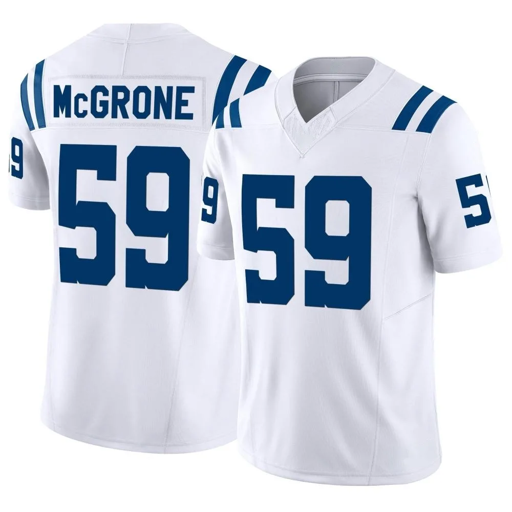 Men's Indianapolis Colts Cameron Mcgrone Nike Vapor F.U.S.E. Limited White Jersey Men's Indianapolis Colts Cameron Mcgrone Nike Vapor F.U.S.E. Limited White Jersey
