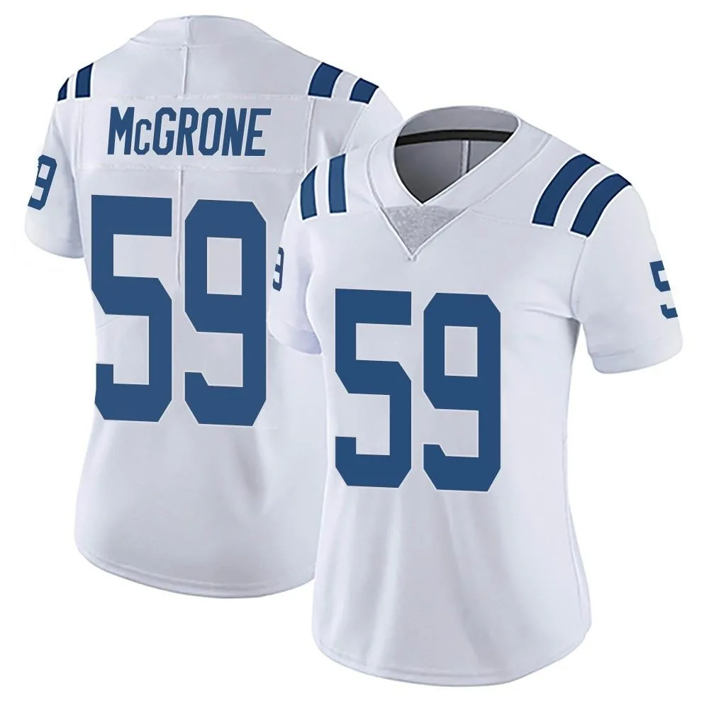 Women's Indianapolis Colts Cameron Mcgrone Nike Vapor Untouchable Limited White Jersey Women's Indianapolis Colts Cameron Mcgrone Nike Vapor Untouchable Limited White Jersey