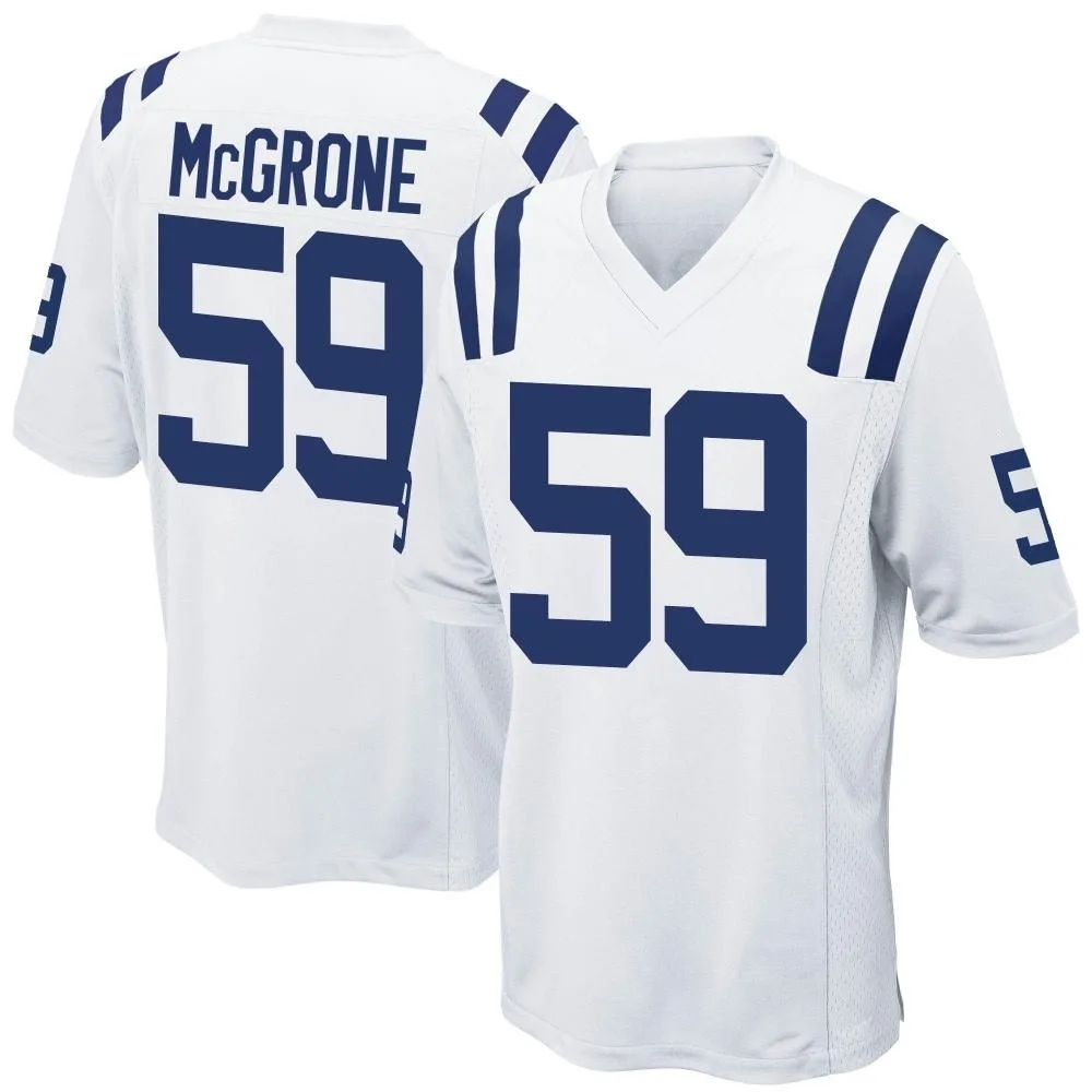 Youth Indianapolis Colts Cameron Mcgrone Nike Game White Jersey Youth Indianapolis Colts Cameron Mcgrone Nike Game White Jersey
