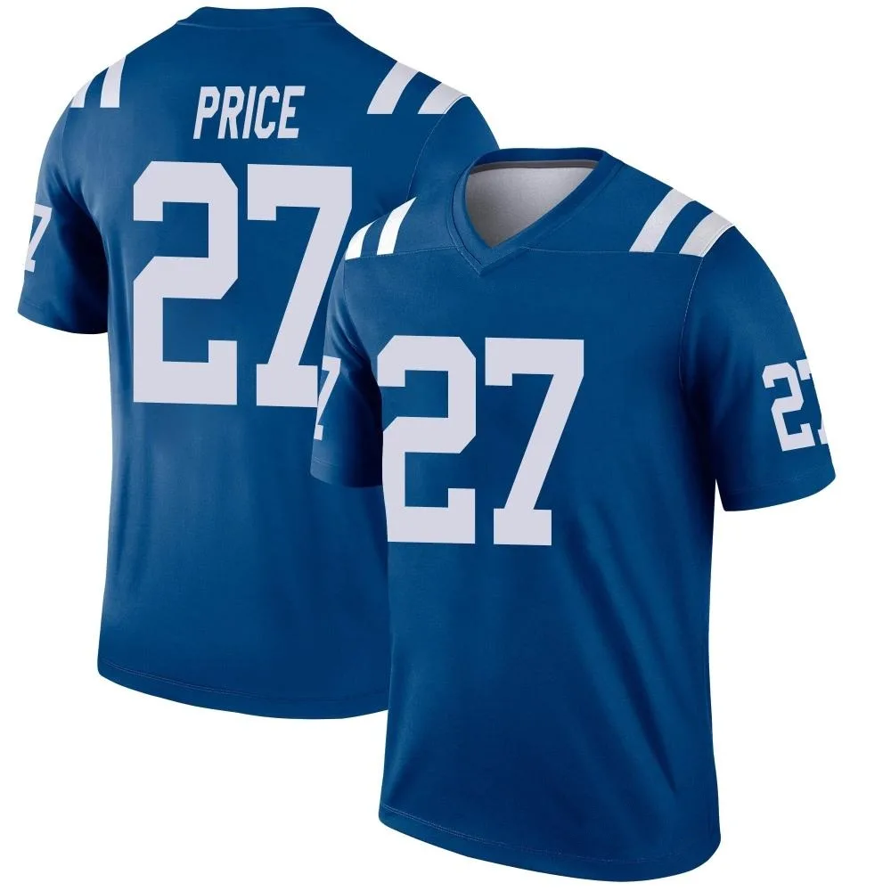 Youth Indianapolis Colts D'vonte Price Nike Legend Royal Jersey Youth Indianapolis Colts D'vonte Price Nike Legend Royal Jersey
