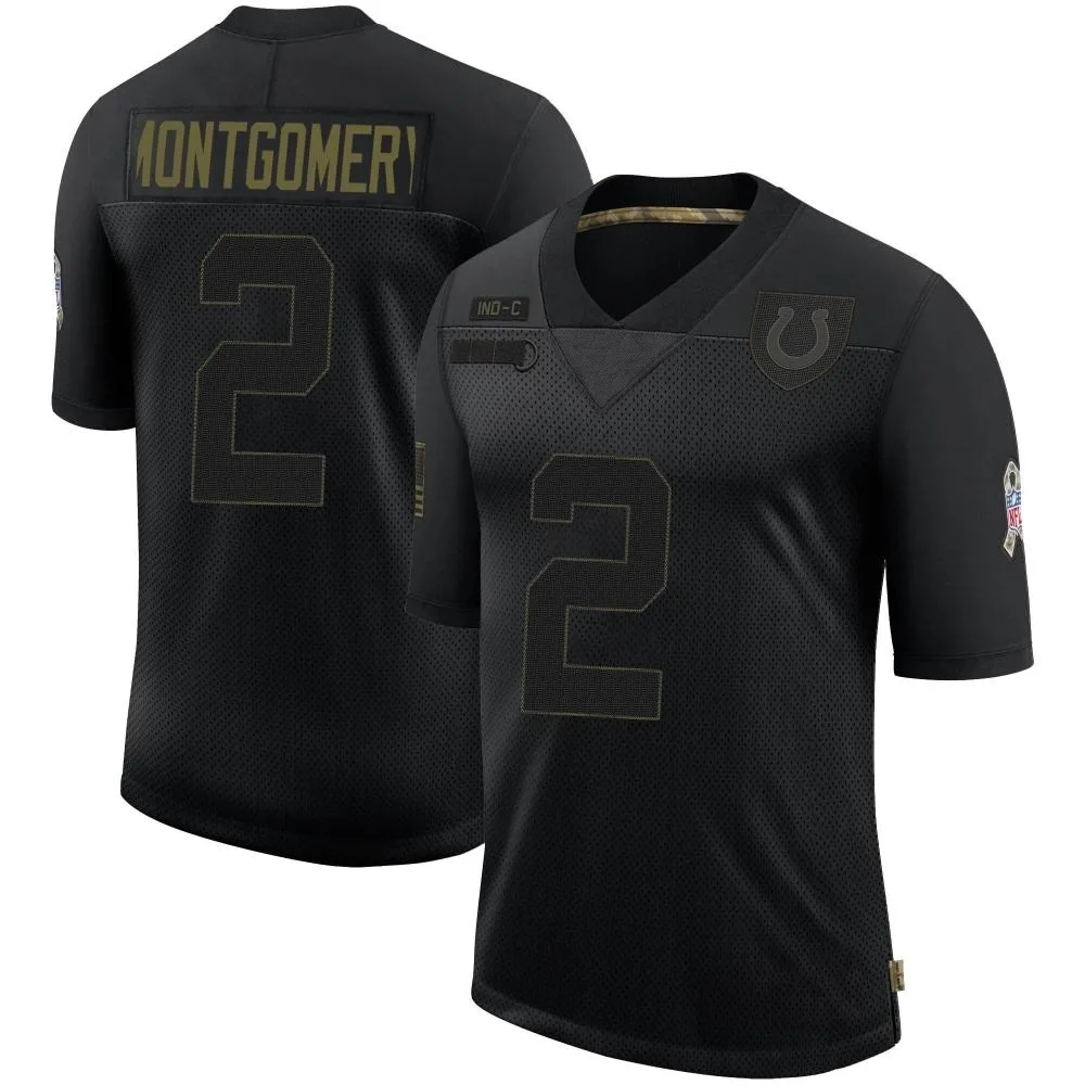 Men's Indianapolis Colts D.j. Montgomery Nike 2020 Salute To Service Limited Black Jersey Men's Indianapolis Colts D.j. Montgomery Nike 2020 Salute To Service Limited Black Jersey