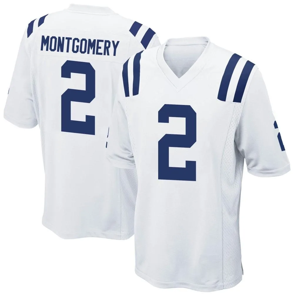 Men's Indianapolis Colts D.j. Montgomery Nike Game White Jersey Men's Indianapolis Colts D.j. Montgomery Nike Game White Jersey