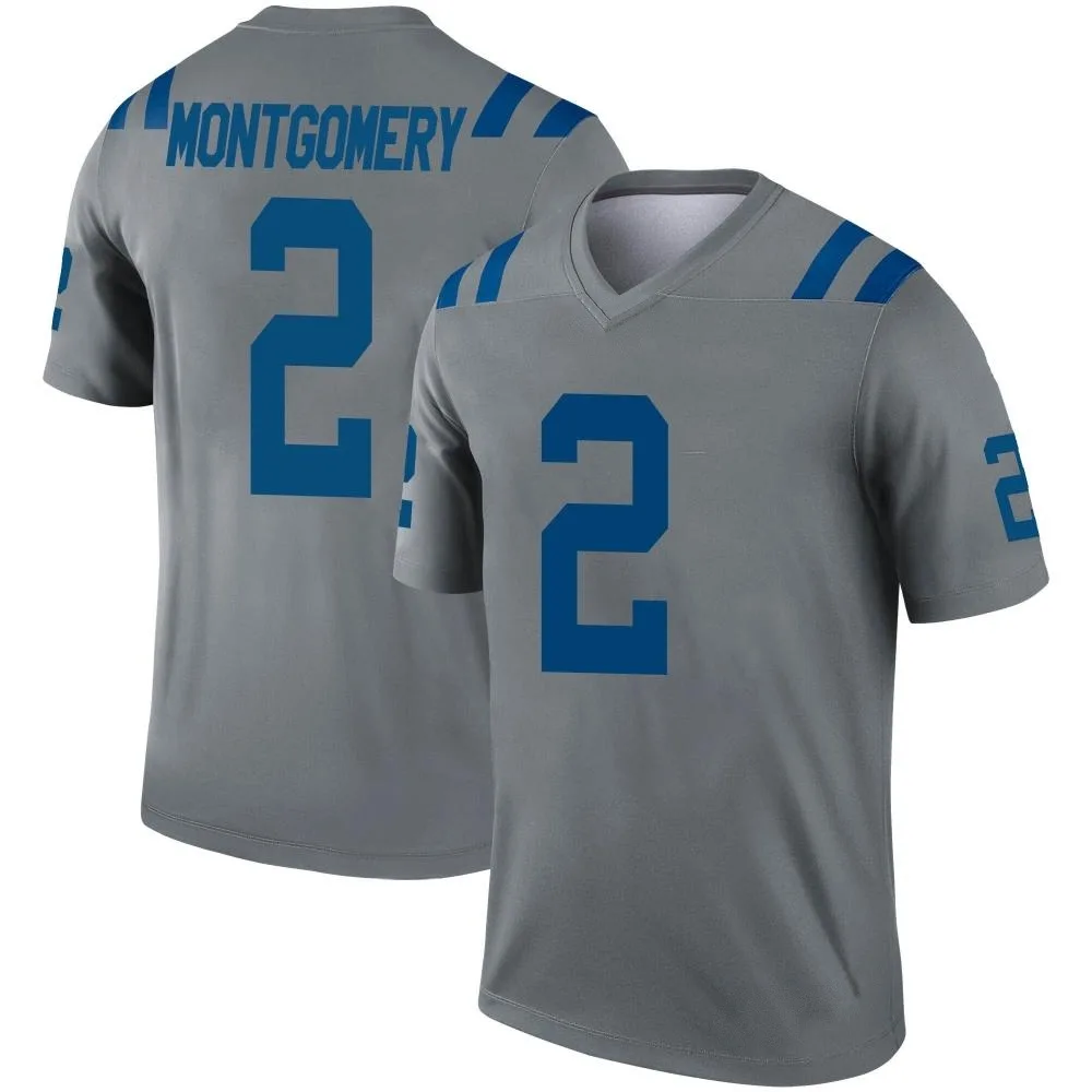 Youth Indianapolis Colts D.j. Montgomery Nike Inverted Legend Gray Jersey Youth Indianapolis Colts D.j. Montgomery Nike Inverted Legend Gray Jersey