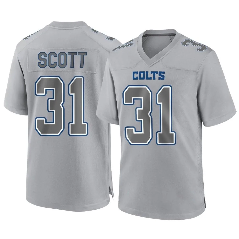 Men's Indianapolis Colts Daniel Scott Nike Atmosphere Fashion Game Gray Jersey Men's Indianapolis Colts Daniel Scott Nike Atmosphere Fashion Game Gray Jersey