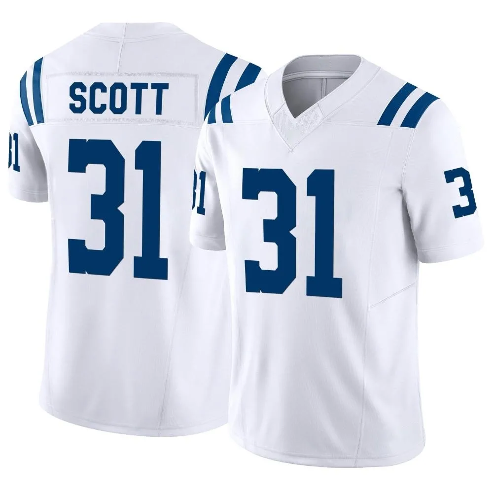 Men's Indianapolis Colts Daniel Scott Nike Vapor F.U.S.E. Limited White Jersey Men's Indianapolis Colts Daniel Scott Nike Vapor F.U.S.E. Limited White Jersey