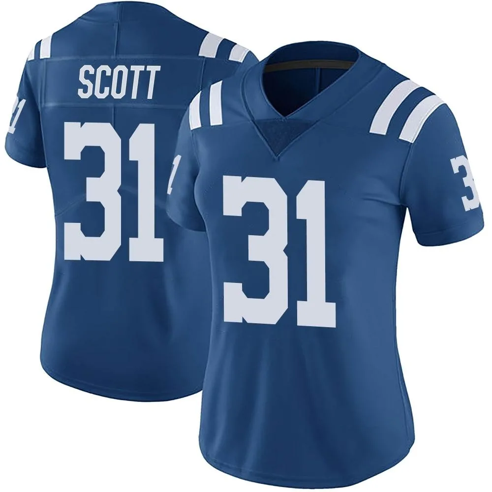 Women's Indianapolis Colts Daniel Scott Nike Color Rush Vapor Untouchable Limited Royal Jersey Women's Indianapolis Colts Daniel Scott Nike Color Rush Vapor Untouchable Limited Royal Jersey