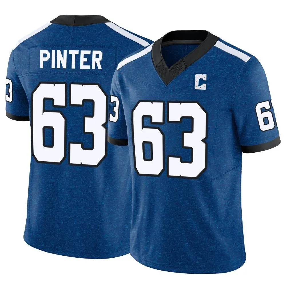 Men's Indianapolis Colts Danny Pinter Nike Indiana Nights Alternate Vapor F.U.S.E. Limited Royal Jersey Men's Indianapolis Colts Danny Pinter Nike Indiana Nights Alternate Vapor F.U.S.E. Limited Royal Jersey