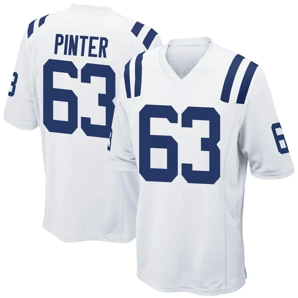 Youth Indianapolis Colts Danny Pinter Nike Game White Jersey Youth Indianapolis Colts Danny Pinter Nike Game White Jersey