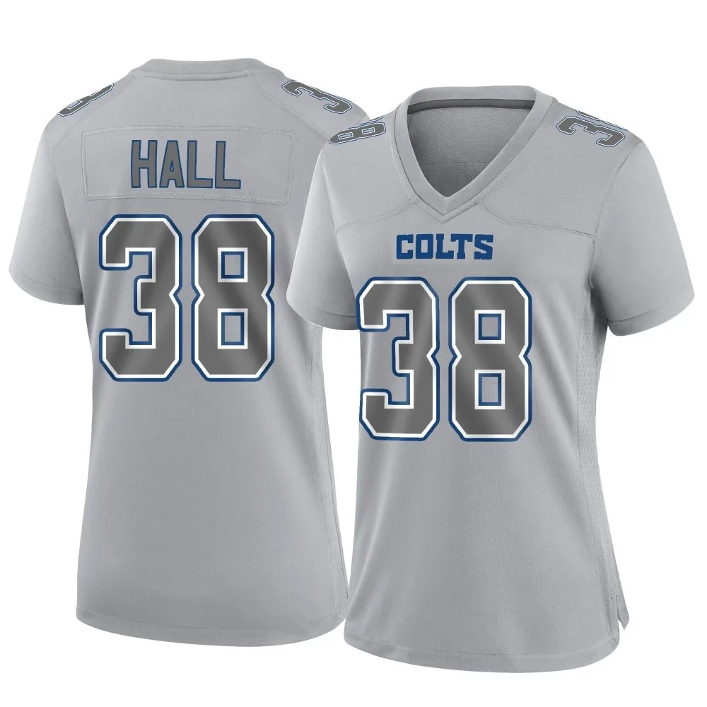 Women's Indianapolis Colts Darren Hall Nike Atmosphere Fashion Game Gray Jersey Women's Indianapolis Colts Darren Hall Nike Atmosphere Fashion Game Gray Jersey