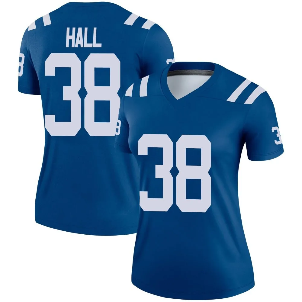 Women's Indianapolis Colts Darren Hall Nike Legend Royal Jersey Women's Indianapolis Colts Darren Hall Nike Legend Royal Jersey