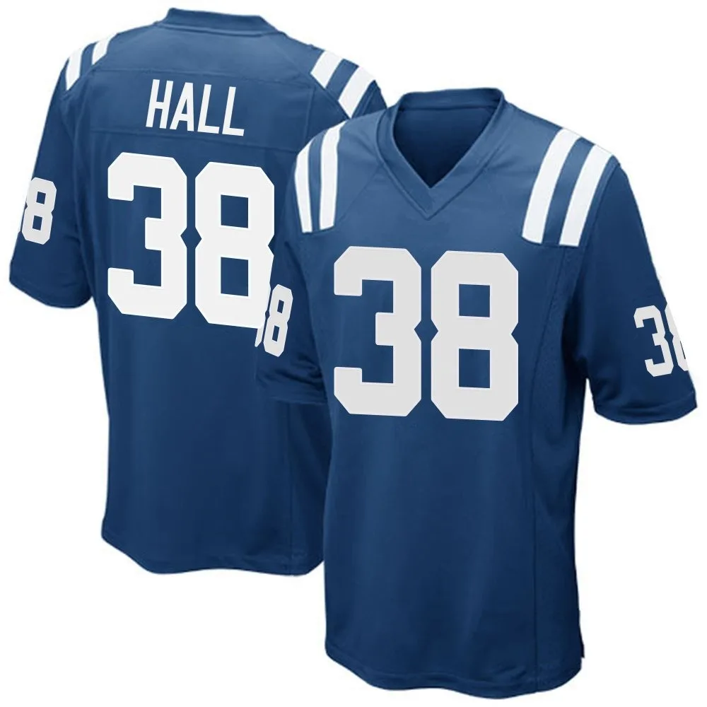 Youth Indianapolis Colts Darren Hall Nike Team Color Game Royal Blue Jersey Youth Indianapolis Colts Darren Hall Nike Team Color Game Royal Blue Jersey