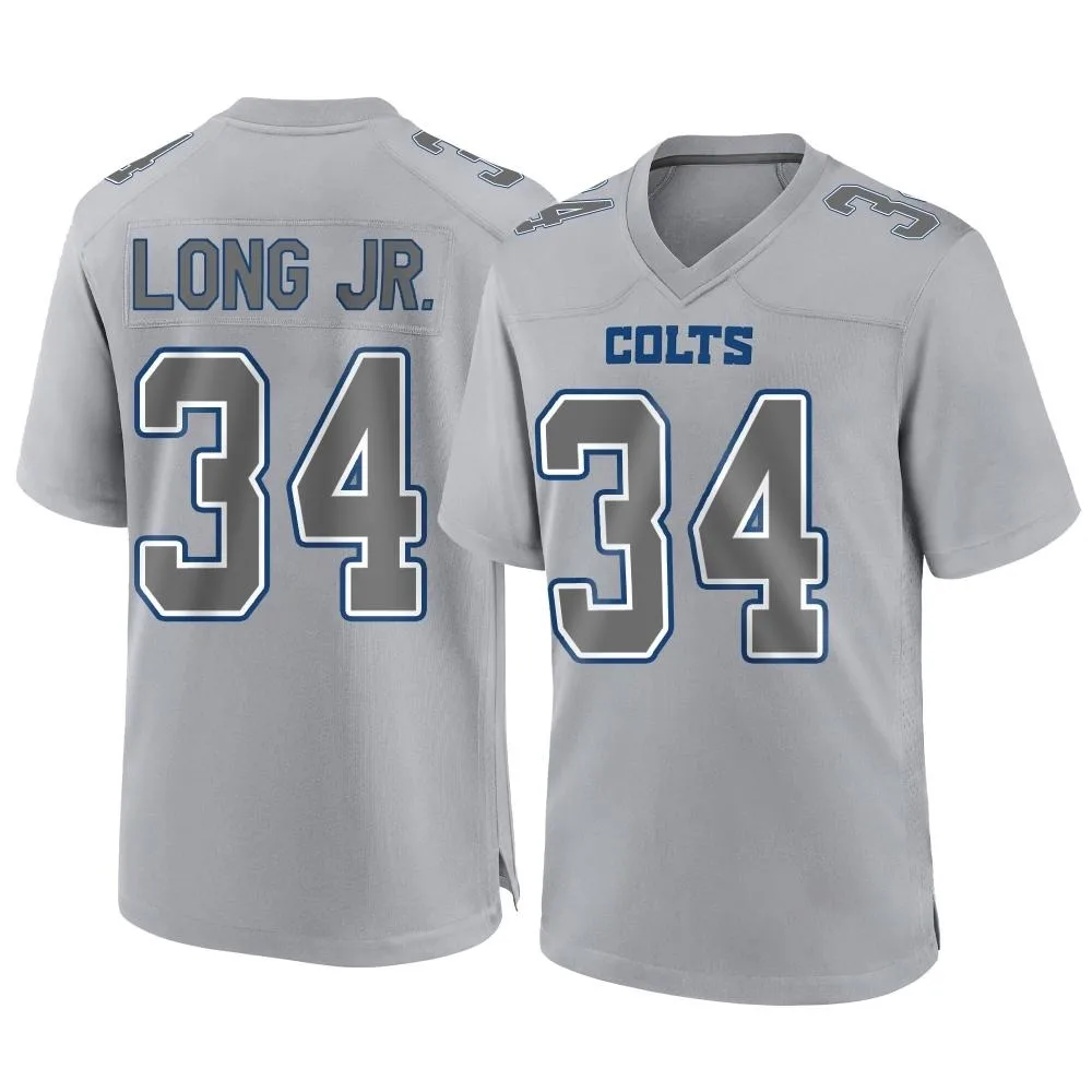 Men's Indianapolis Colts David Long Jr. Nike Atmosphere Fashion Game Gray Jersey Men's Indianapolis Colts David Long Jr. Nike Atmosphere Fashion Game Gray Jersey