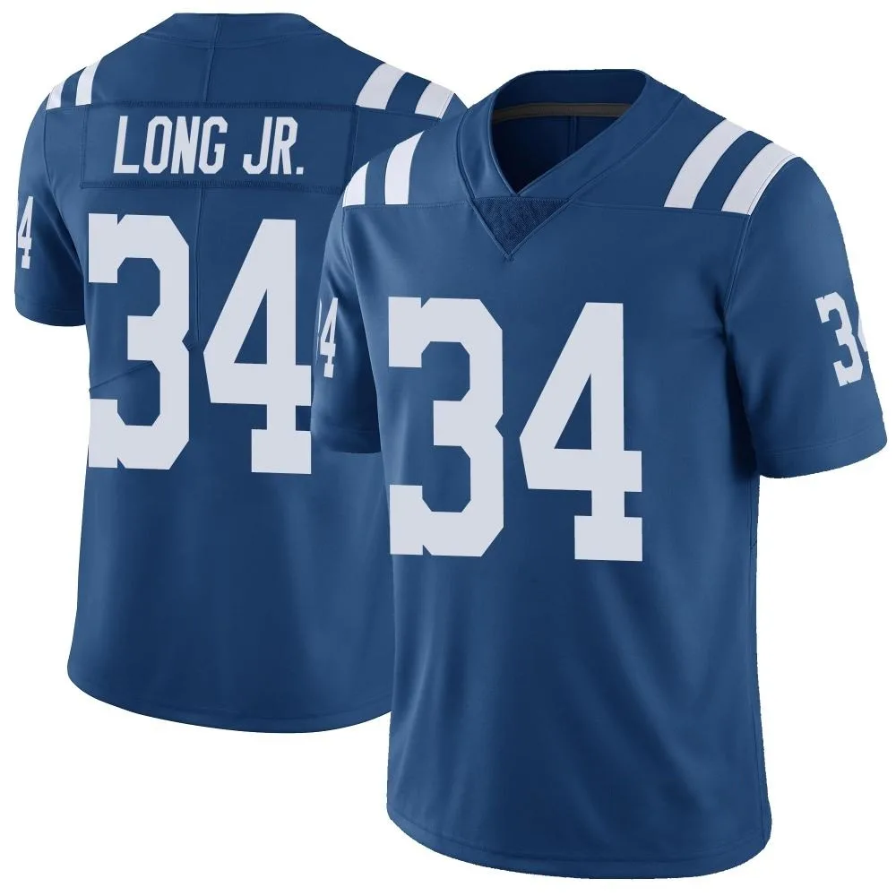 Men's Indianapolis Colts David Long Jr. Nike Color Rush Vapor Untouchable Limited Royal Jersey Men's Indianapolis Colts David Long Jr. Nike Color Rush Vapor Untouchable Limited Royal Jersey