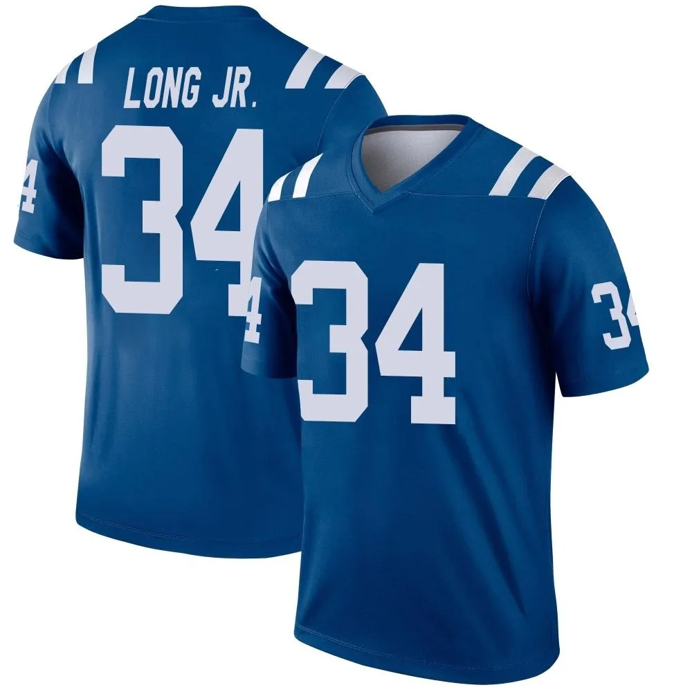 Men's Indianapolis Colts David Long Jr. Nike Legend Royal Jersey Men's Indianapolis Colts David Long Jr. Nike Legend Royal Jersey