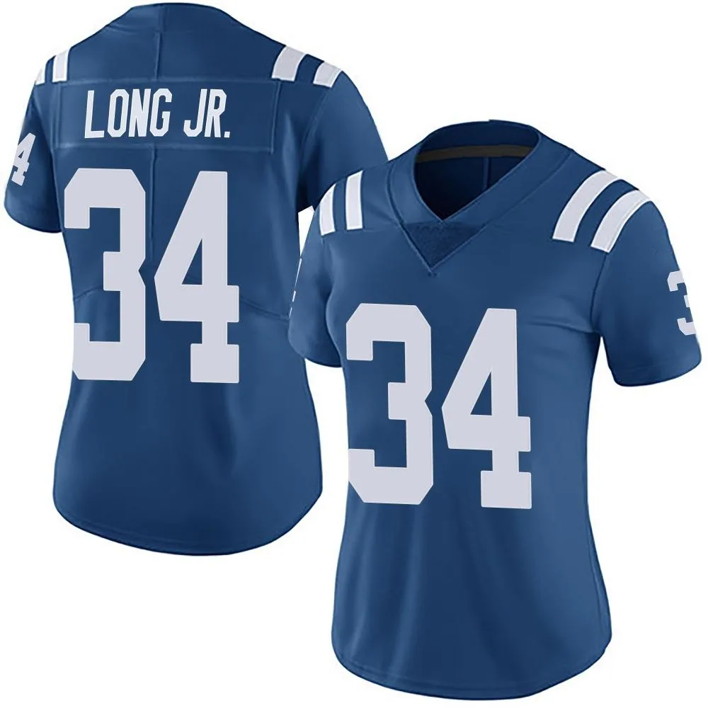 Women's Indianapolis Colts David Long Jr. Nike Team Color Vapor Untouchable Limited Royal Jersey Women's Indianapolis Colts David Long Jr. Nike Team Color Vapor Untouchable Limited Royal Jersey