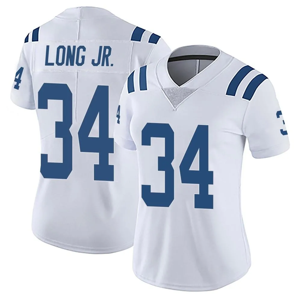 Women's Indianapolis Colts David Long Jr. Nike Vapor Untouchable Limited White Jersey Women's Indianapolis Colts David Long Jr. Nike Vapor Untouchable Limited White Jersey
