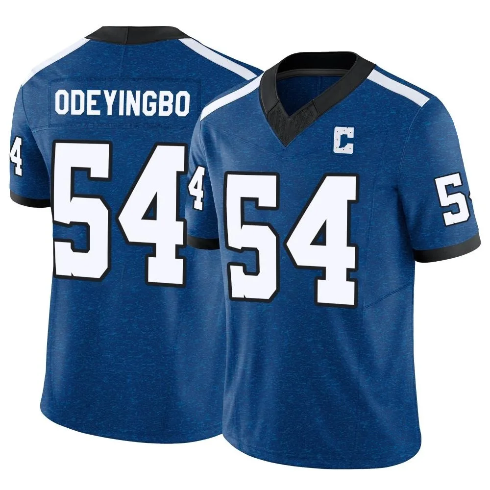 Men's Indianapolis Colts Dayo Odeyingbo Nike Indiana Nights Alternate Vapor F.U.S.E. Limited Royal Jersey Men's Indianapolis Colts Dayo Odeyingbo Nike Indiana Nights Alternate Vapor F.U.S.E. Limited Royal Jersey