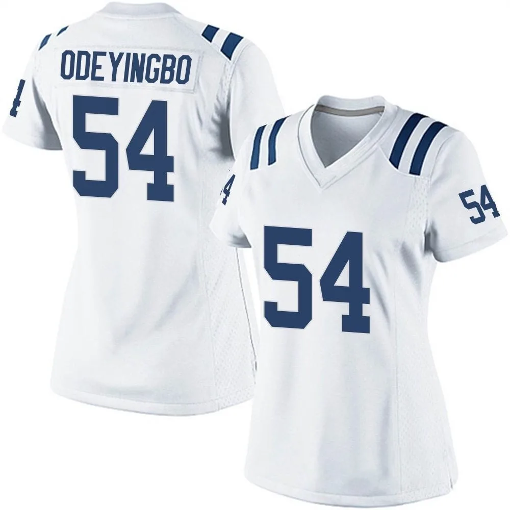 Women's Indianapolis Colts Dayo Odeyingbo Nike Game White Jersey Women's Indianapolis Colts Dayo Odeyingbo Nike Game White Jersey