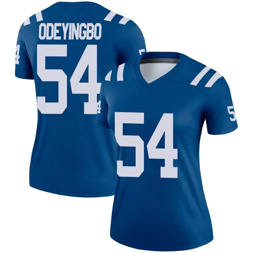 Women's Indianapolis Colts Dayo Odeyingbo Nike Legend Royal Jersey Women's Indianapolis Colts Dayo Odeyingbo Nike Legend Royal Jersey