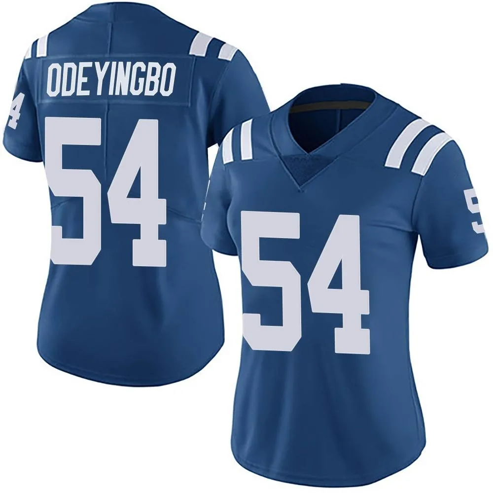 Women's Indianapolis Colts Dayo Odeyingbo Nike Team Color Vapor Untouchable Limited Royal Jersey Women's Indianapolis Colts Dayo Odeyingbo Nike Team Color Vapor Untouchable Limited Royal Jersey