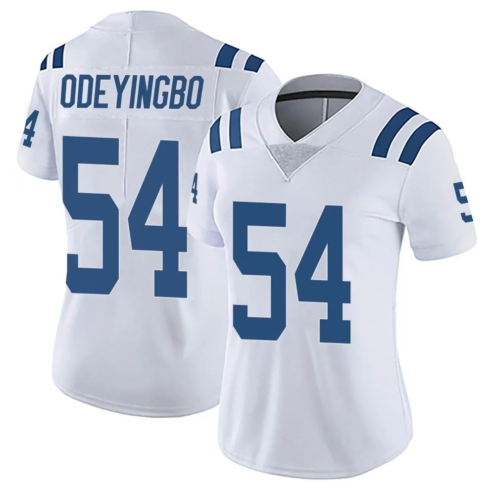 Women's Indianapolis Colts Dayo Odeyingbo Nike Vapor Untouchable Limited White Jersey Women's Indianapolis Colts Dayo Odeyingbo Nike Vapor Untouchable Limited White Jersey