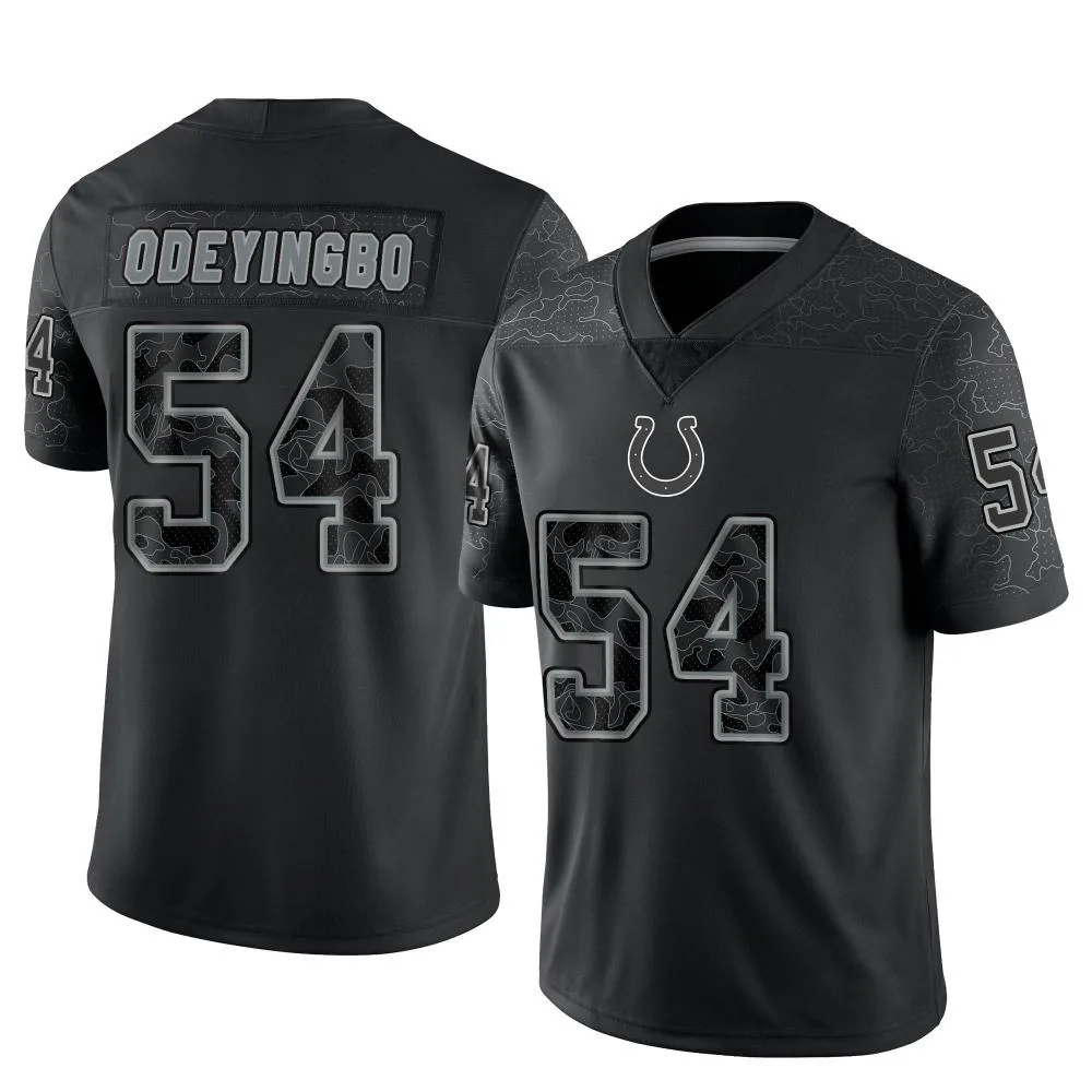 Youth Indianapolis Colts Dayo Odeyingbo Nike Reflective Limited Black Jersey Youth Indianapolis Colts Dayo Odeyingbo Nike Reflective Limited Black Jersey