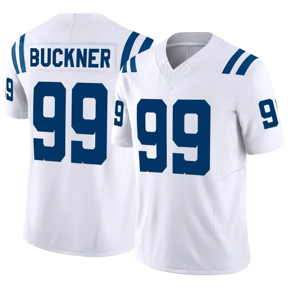 Men's Indianapolis Colts Deforest Buckner Nike Vapor F.U.S.E. Limited White Jersey Men's Indianapolis Colts Deforest Buckner Nike Vapor F.U.S.E. Limited White Jersey