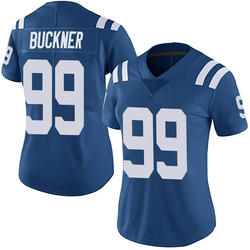 Women's Indianapolis Colts Deforest Buckner Nike Team Color Vapor Untouchable Limited Royal Jersey