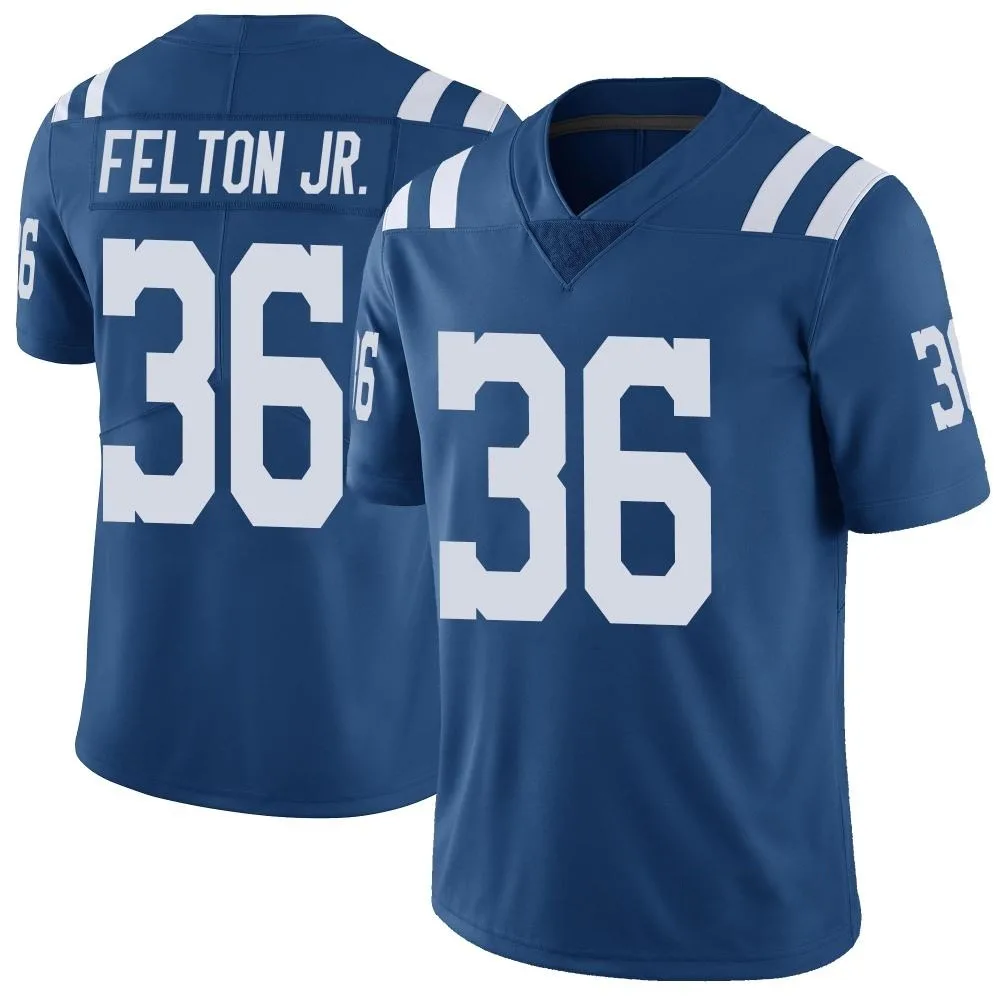 Men's Indianapolis Colts Demetric Felton Nike Color Rush Vapor Untouchable Limited Royal Jersey Men's Indianapolis Colts Demetric Felton Nike Color Rush Vapor Untouchable Limited Royal Jersey