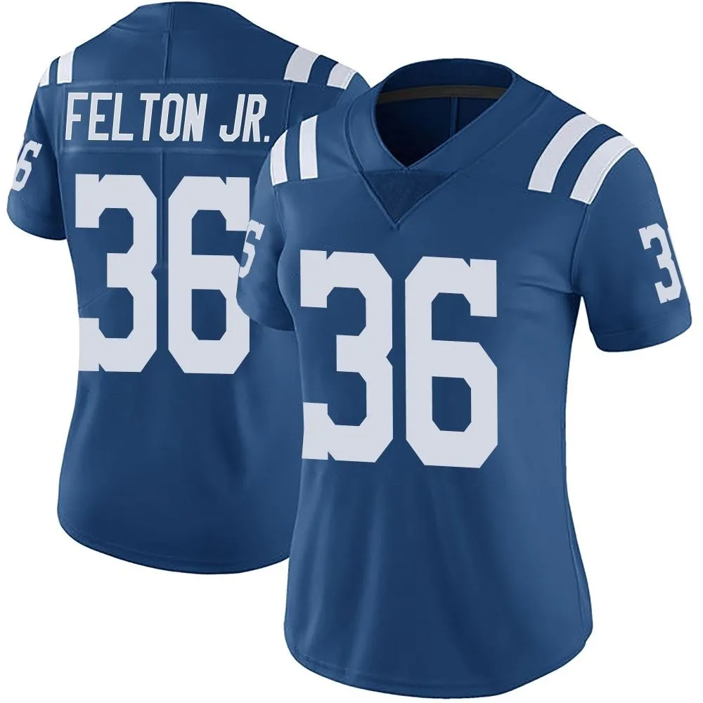 Women's Indianapolis Colts Demetric Felton Nike Color Rush Vapor Untouchable Limited Royal Jersey Women's Indianapolis Colts Demetric Felton Nike Color Rush Vapor Untouchable Limited Royal Jersey