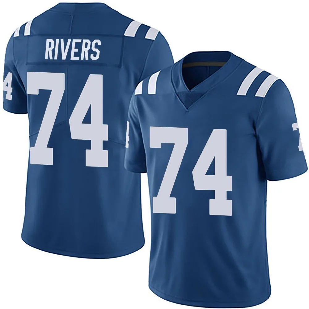 Men's Indianapolis Colts Derek Rivers Nike Team Color Vapor Untouchable Limited Royal Jersey Men's Indianapolis Colts Derek Rivers Nike Team Color Vapor Untouchable Limited Royal Jersey