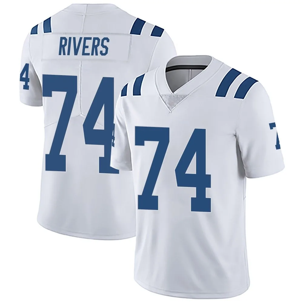 Men's Indianapolis Colts Derek Rivers Nike Vapor Untouchable Limited White Jersey Men's Indianapolis Colts Derek Rivers Nike Vapor Untouchable Limited White Jersey