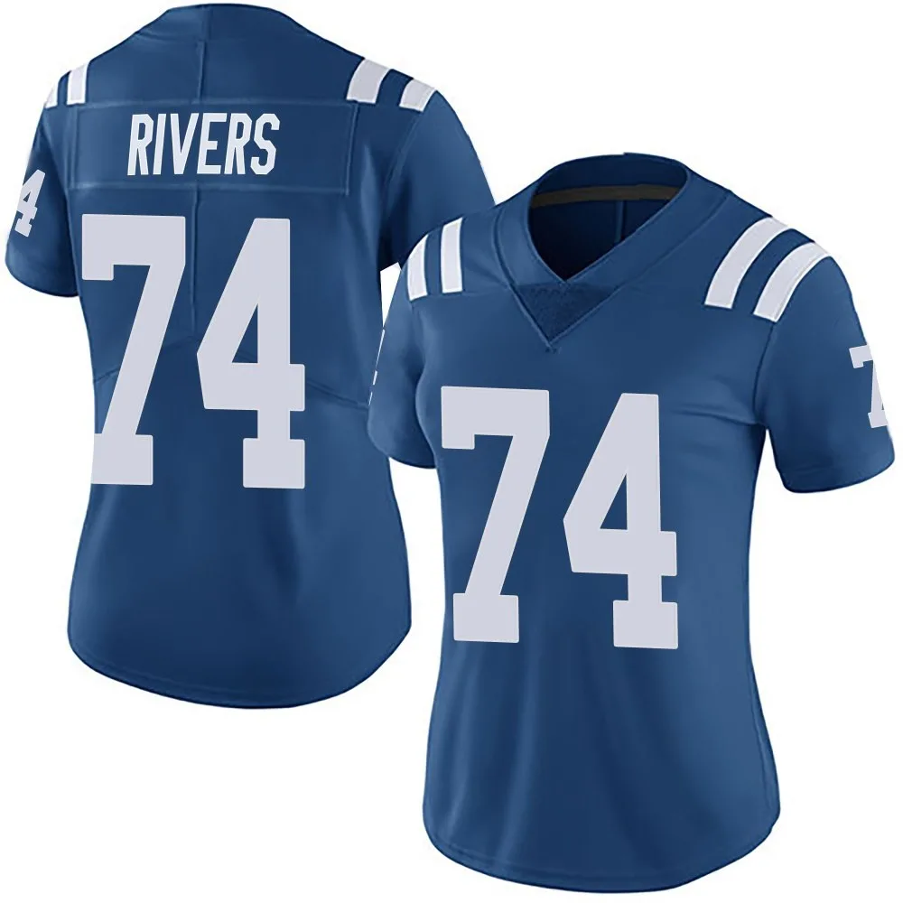 Women's Indianapolis Colts Derek Rivers Nike Team Color Vapor Untouchable Limited Royal Jersey Women's Indianapolis Colts Derek Rivers Nike Team Color Vapor Untouchable Limited Royal Jersey