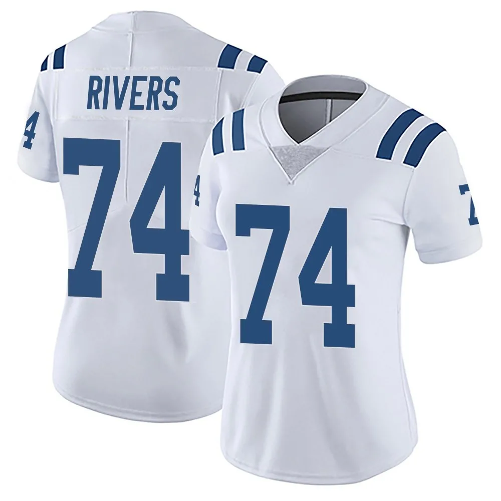 Women's Indianapolis Colts Derek Rivers Nike Vapor Untouchable Limited White Jersey Women's Indianapolis Colts Derek Rivers Nike Vapor Untouchable Limited White Jersey