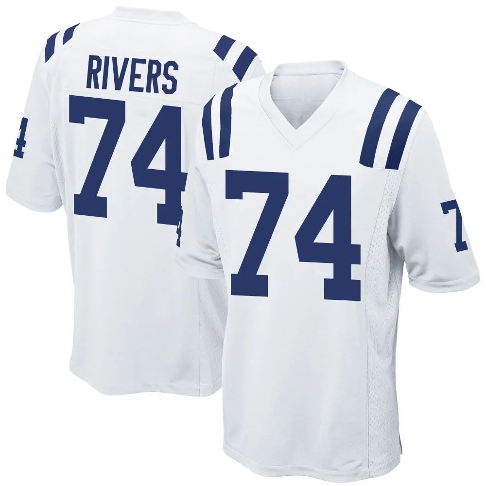 Youth Indianapolis Colts Derek Rivers Nike Game White Jersey Youth Indianapolis Colts Derek Rivers Nike Game White Jersey