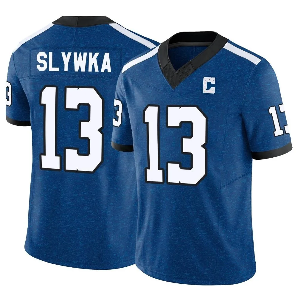 Men's Indianapolis Colts Derek Slywka Nike Indiana Nights Alternate Vapor F.U.S.E. Limited Royal Jersey Men's Indianapolis Colts Derek Slywka Nike Indiana Nights Alternate Vapor F.U.S.E. Limited Royal Jersey