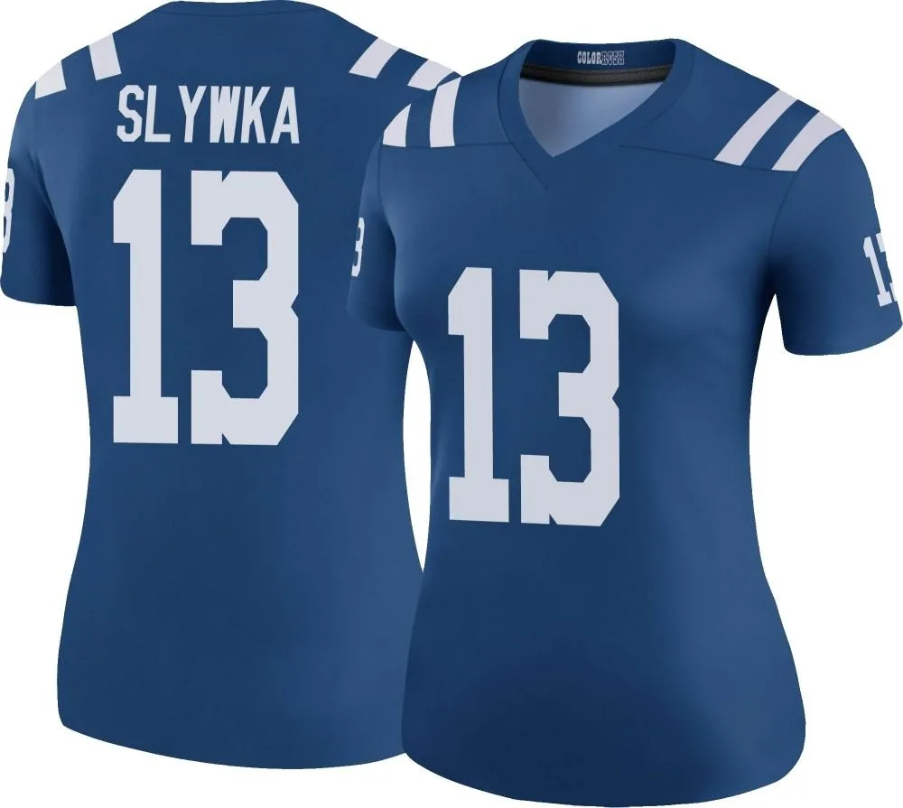 Women's Indianapolis Colts Derek Slywka Nike Color Rush Legend Royal Jersey Women's Indianapolis Colts Derek Slywka Nike Color Rush Legend Royal Jersey