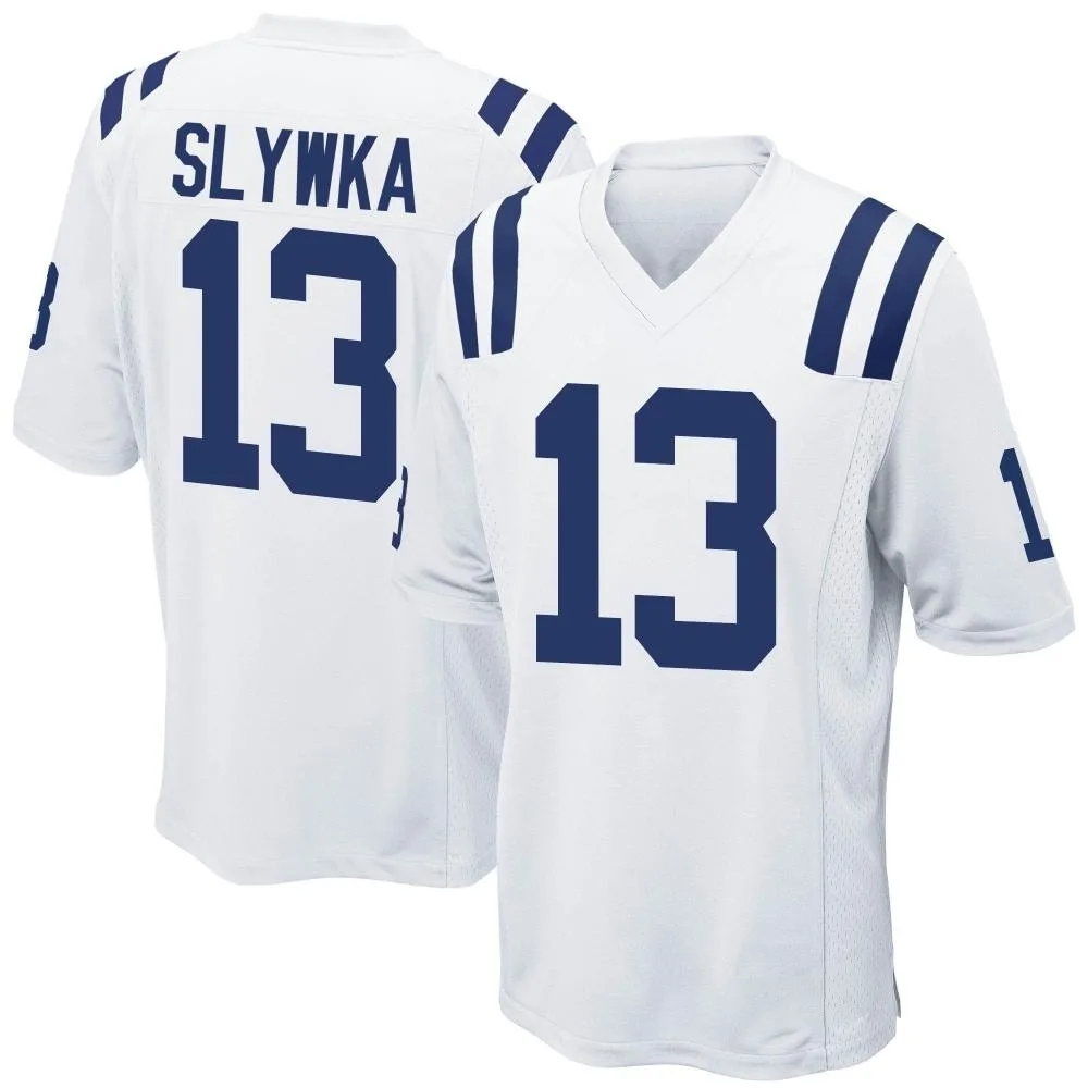 Youth Indianapolis Colts Derek Slywka Nike Game White Jersey Youth Indianapolis Colts Derek Slywka Nike Game White Jersey
