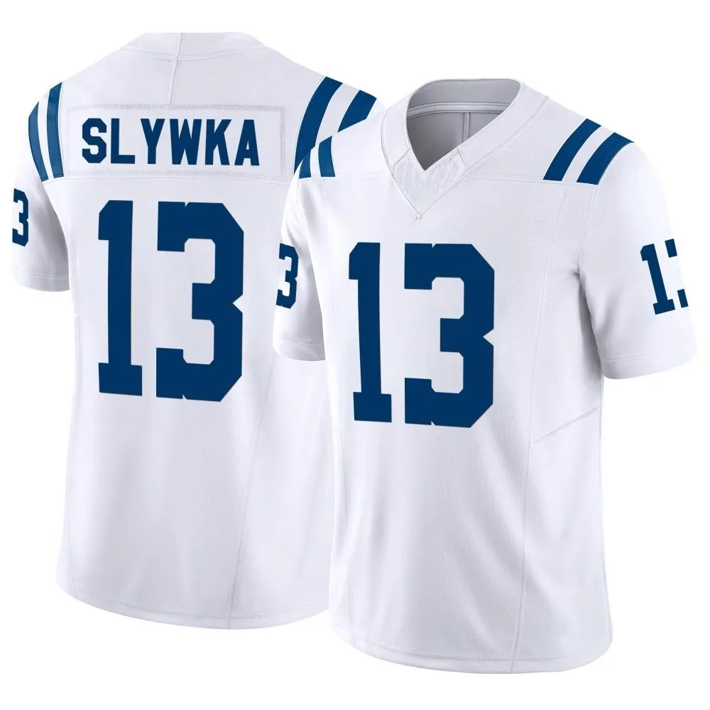 Youth Indianapolis Colts Derek Slywka Nike Vapor F.U.S.E. Limited White Jersey Youth Indianapolis Colts Derek Slywka Nike Vapor F.U.S.E. Limited White Jersey