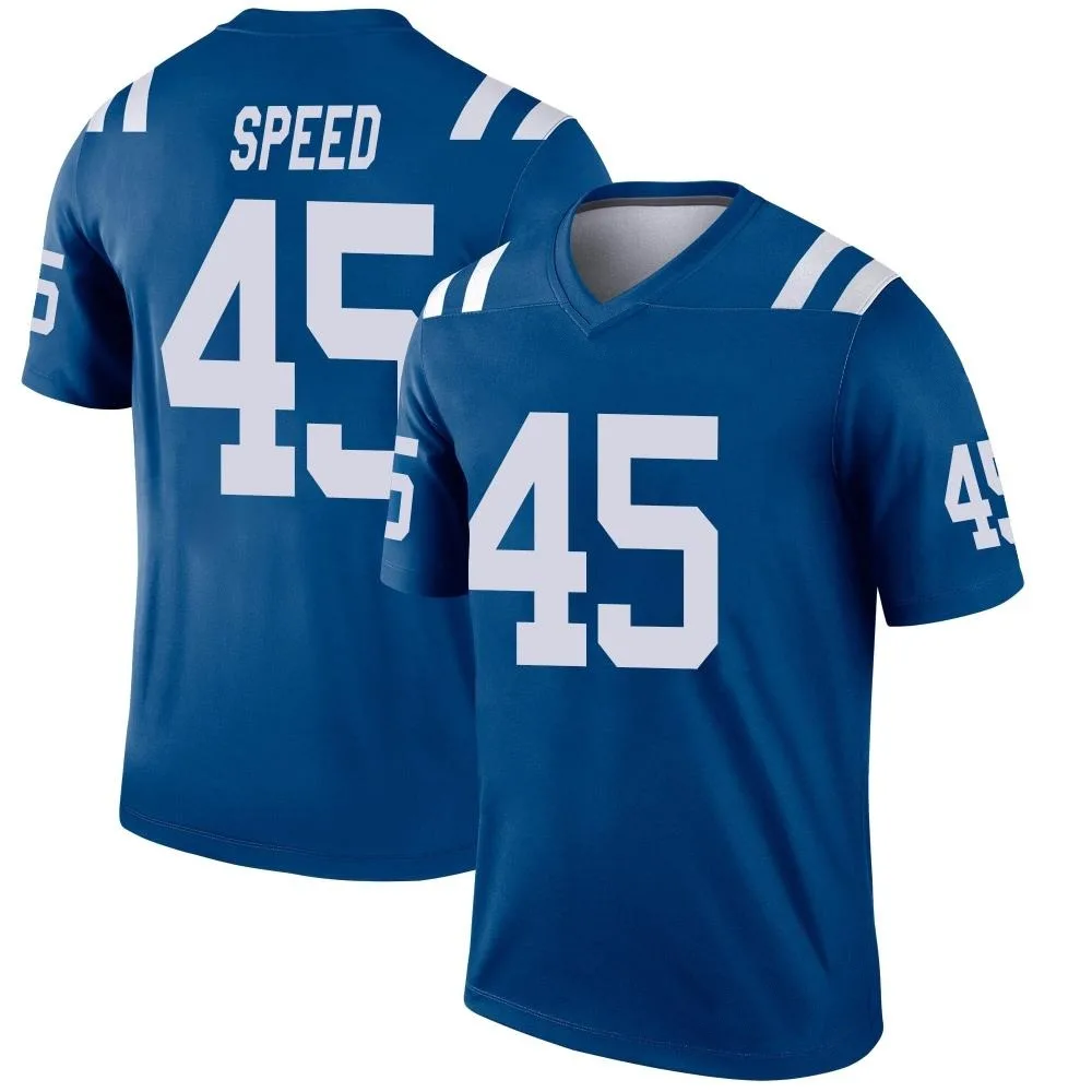 Men's Indianapolis Colts E.j. Speed Nike Legend Royal Jersey Men's Indianapolis Colts E.j. Speed Nike Legend Royal Jersey