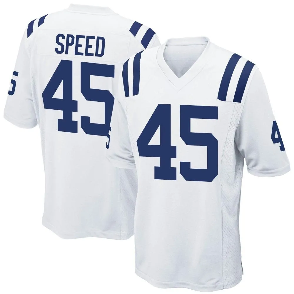 Youth Indianapolis Colts E.j. Speed Nike Game White Jersey Youth Indianapolis Colts E.j. Speed Nike Game White Jersey