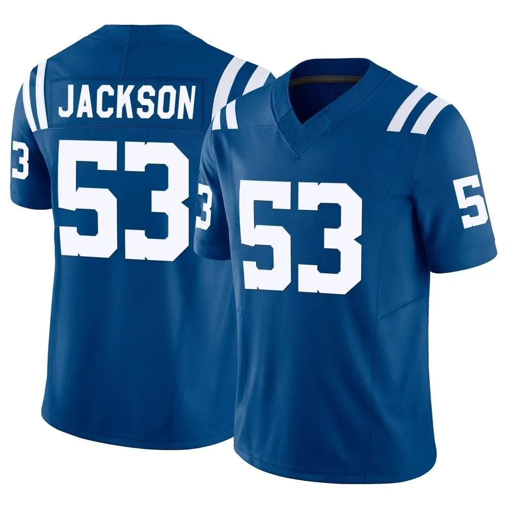 Men's Indianapolis Colts Edwin Jackson Nike Vapor F.U.S.E. Limited Royal Jersey Men's Indianapolis Colts Edwin Jackson Nike Vapor F.U.S.E. Limited Royal Jersey