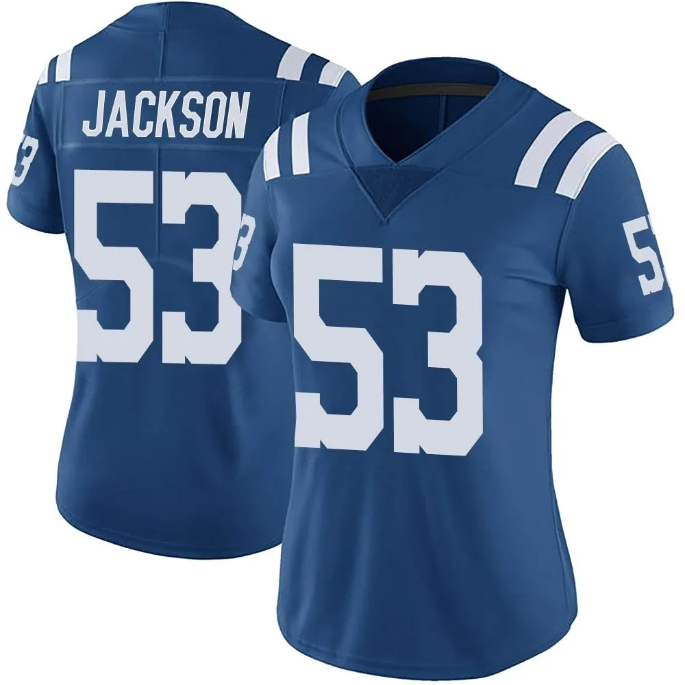 Women's Indianapolis Colts Edwin Jackson Nike Color Rush Vapor Untouchable Limited Royal Jersey Women's Indianapolis Colts Edwin Jackson Nike Color Rush Vapor Untouchable Limited Royal Jersey