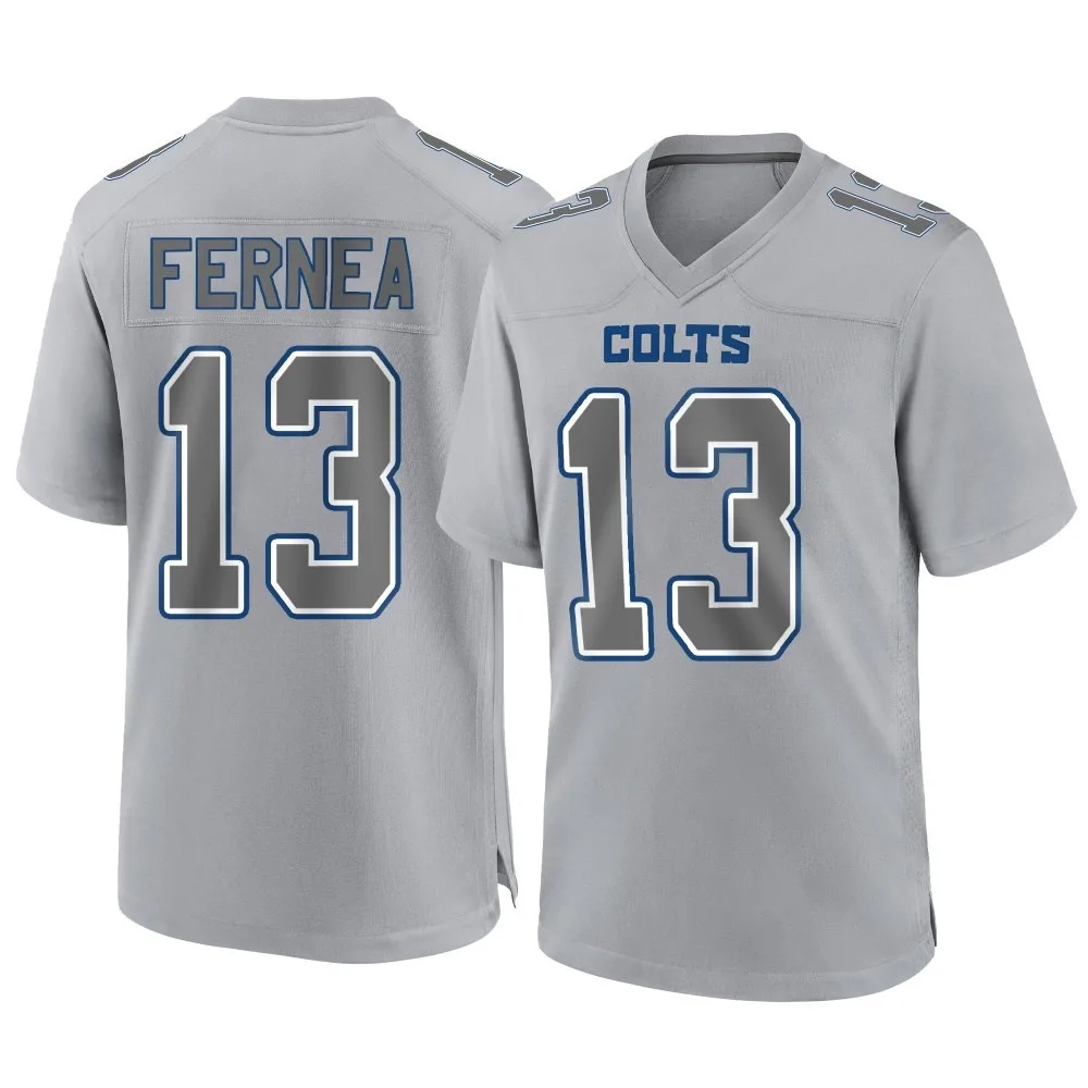 Men's Indianapolis Colts Ethan Fernea Nike Atmosphere Fashion Game Gray Jersey Men's Indianapolis Colts Ethan Fernea Nike Atmosphere Fashion Game Gray Jersey