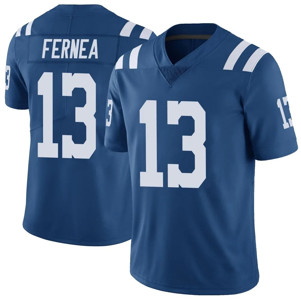 Men's Indianapolis Colts Ethan Fernea Nike Color Rush Vapor Untouchable Limited Royal Jersey Men's Indianapolis Colts Ethan Fernea Nike Color Rush Vapor Untouchable Limited Royal Jersey