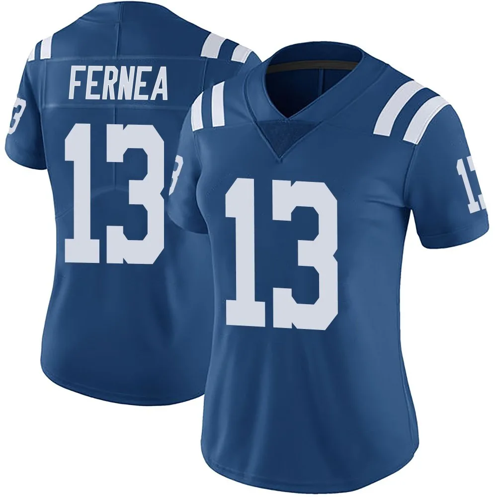 Women's Indianapolis Colts Ethan Fernea Nike Color Rush Vapor Untouchable Limited Royal Jersey Women's Indianapolis Colts Ethan Fernea Nike Color Rush Vapor Untouchable Limited Royal Jersey