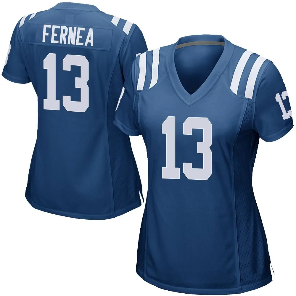 Women's Indianapolis Colts Ethan Fernea Nike Team Color Game Royal Blue Jersey Women's Indianapolis Colts Ethan Fernea Nike Team Color Game Royal Blue Jersey