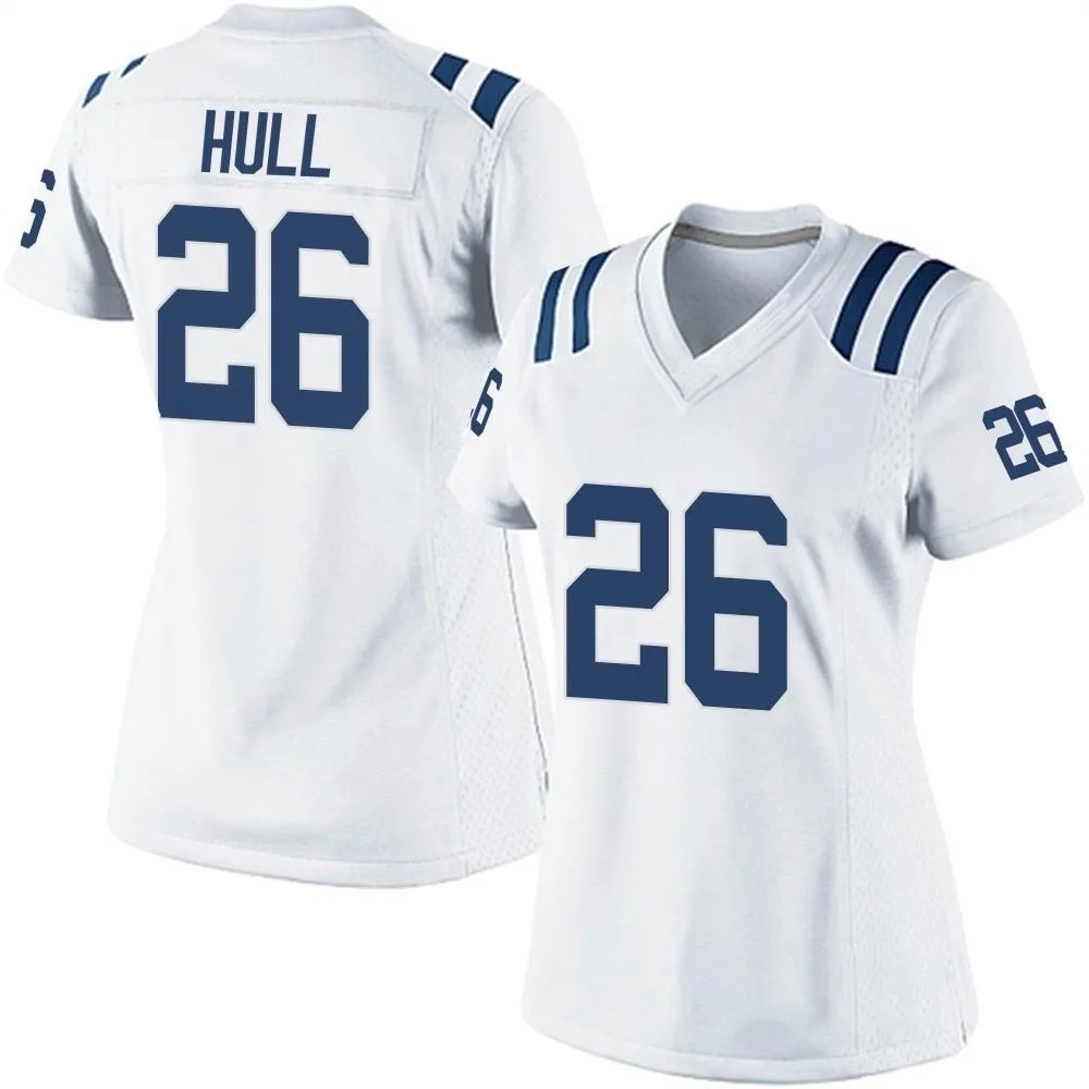 Women's Indianapolis Colts Evan Hull Nike Game White Jersey Women's Indianapolis Colts Evan Hull Nike Game White Jersey