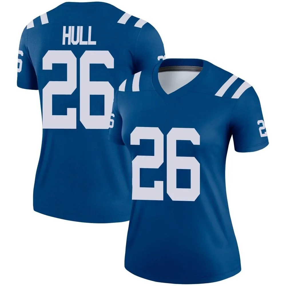 Women's Indianapolis Colts Evan Hull Nike Legend Royal Jersey Women's Indianapolis Colts Evan Hull Nike Legend Royal Jersey