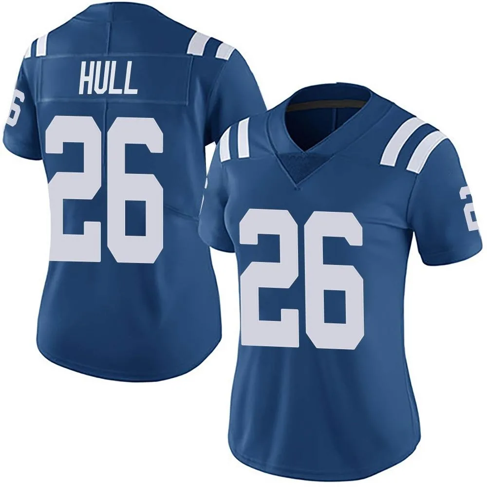 Women's Indianapolis Colts Evan Hull Nike Team Color Vapor Untouchable Limited Royal Jersey Women's Indianapolis Colts Evan Hull Nike Team Color Vapor Untouchable Limited Royal Jersey